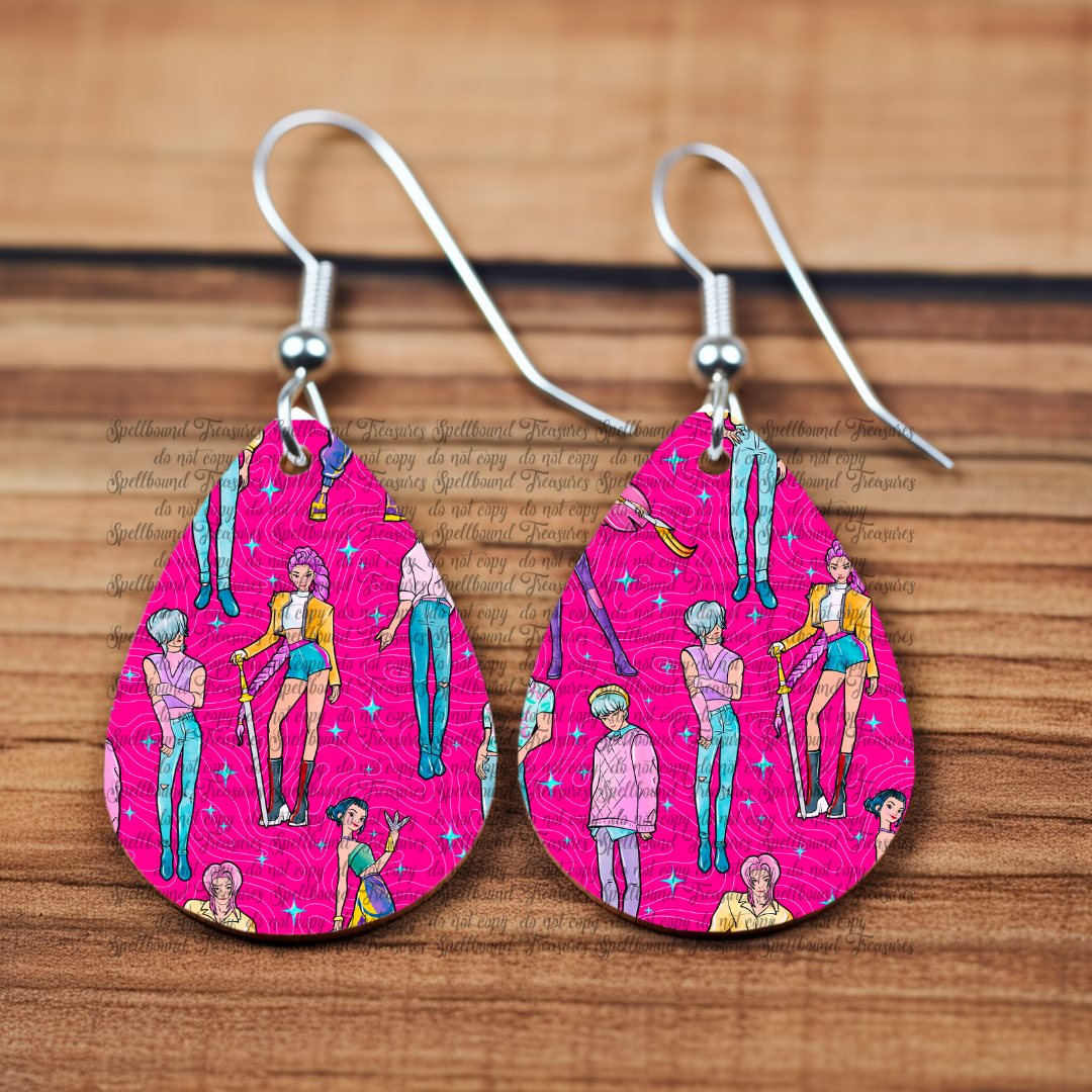 Soda Teardrop Earrings