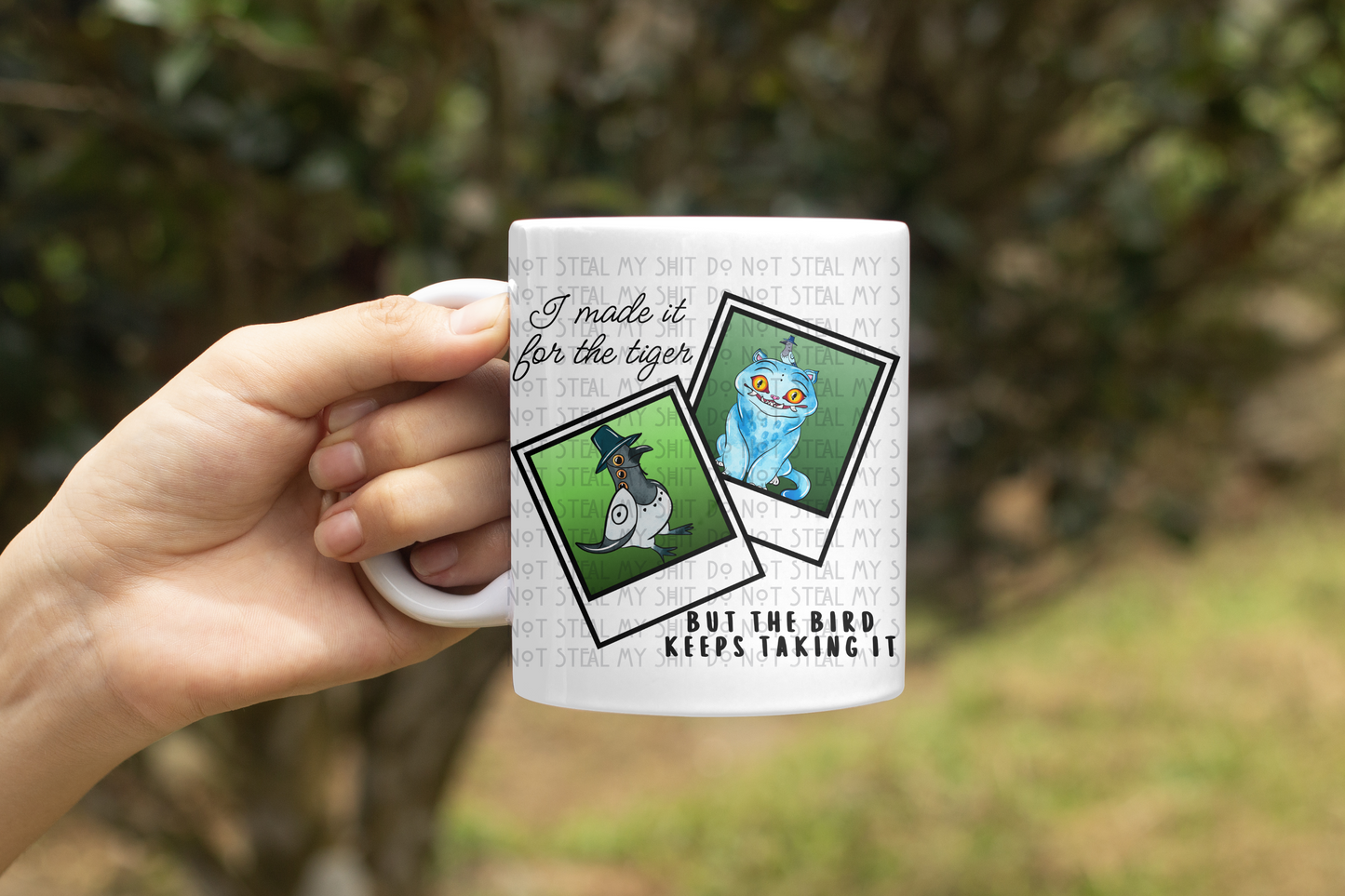 The Bird Takes It 15oz Mug