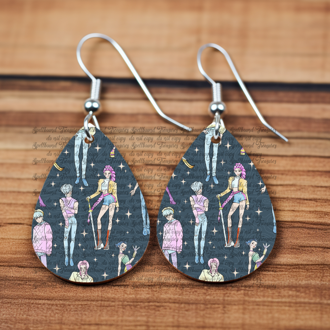 Soda Teardrop Earrings