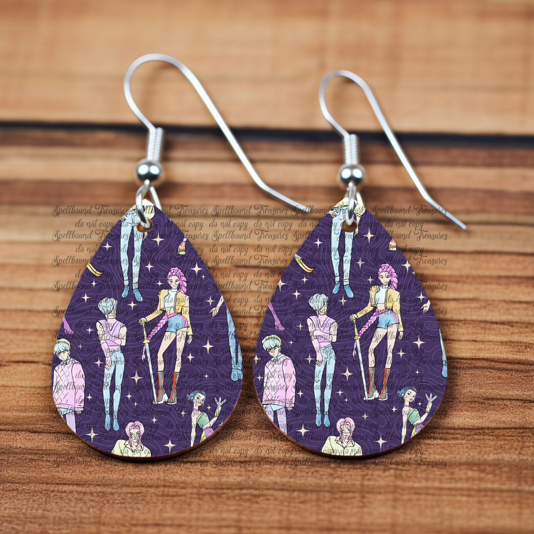 Soda Teardrop Earrings