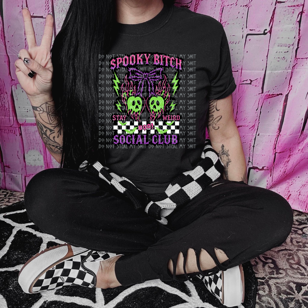 Spooky B Social Club Tee
