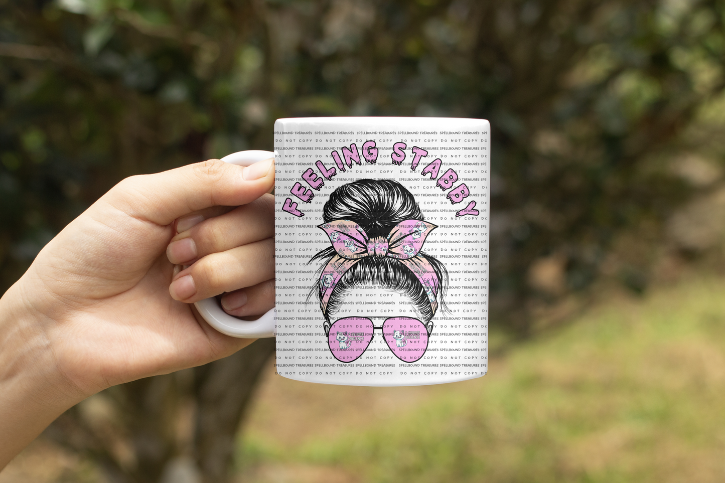 Feeling Stabby Kitty Mug