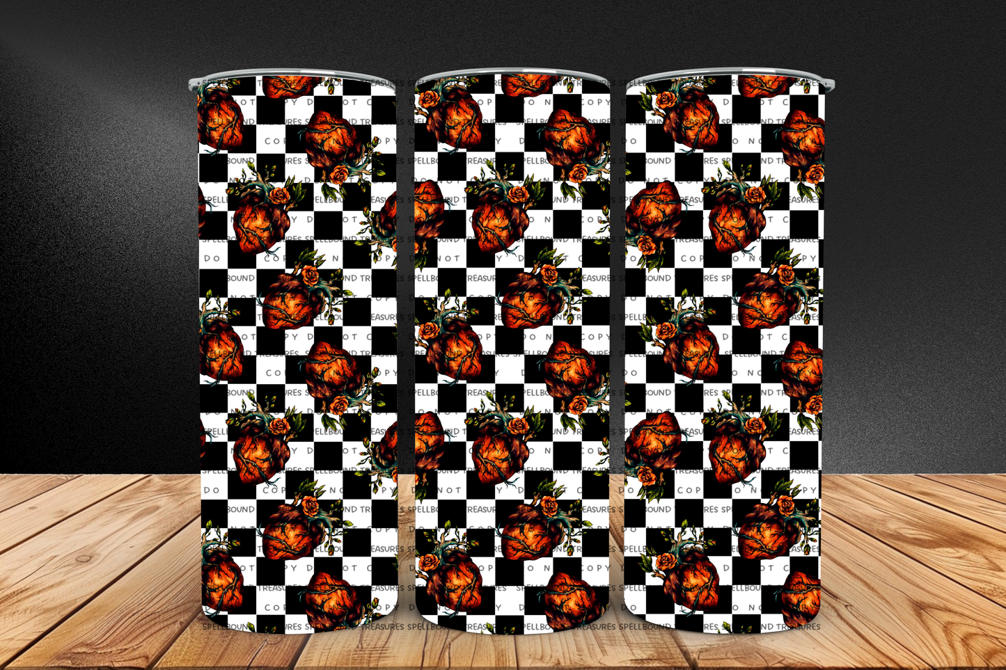 Checkered Hearts