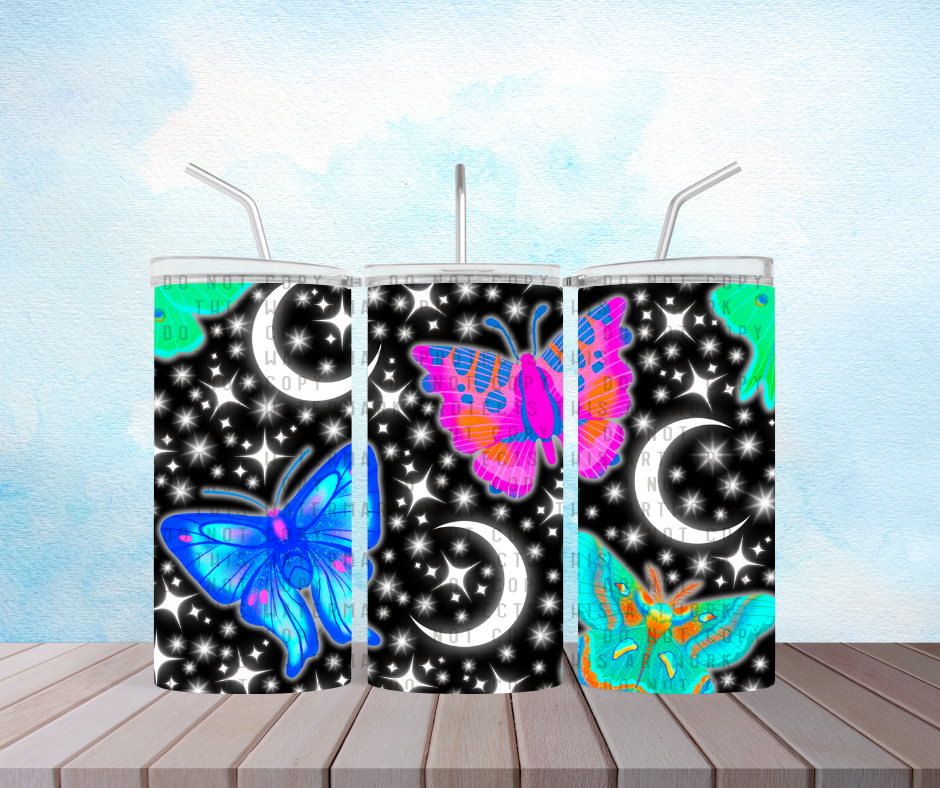 Neon Moths
