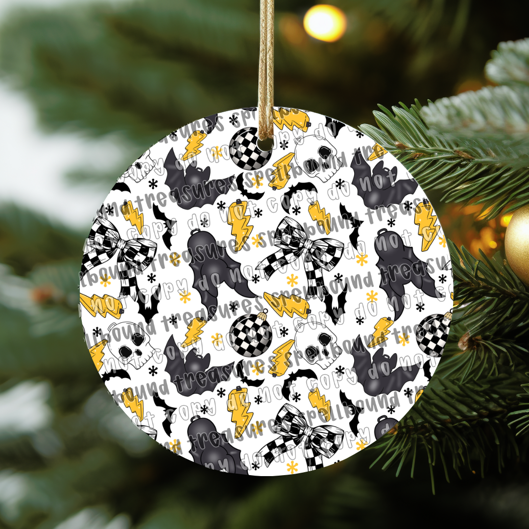 Emo Holiday Ornament