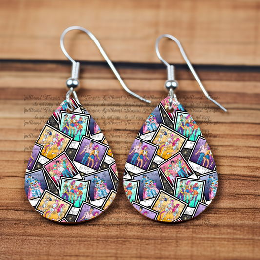 KPDH Polaroid Teardrop Earrings