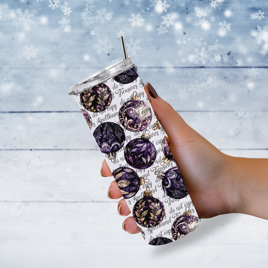 Purple Balls 20oz Tumbler