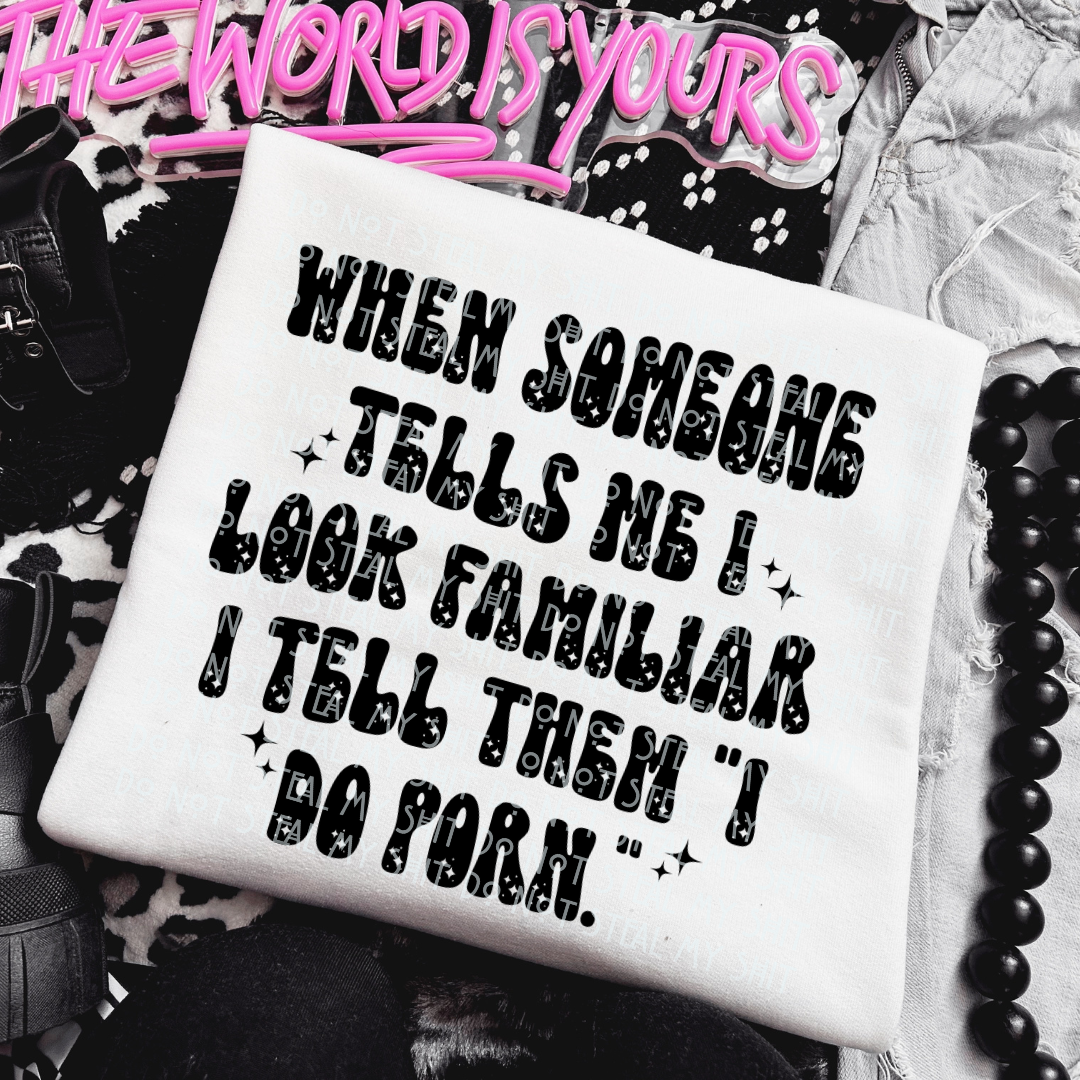 I Look Familiar Tee