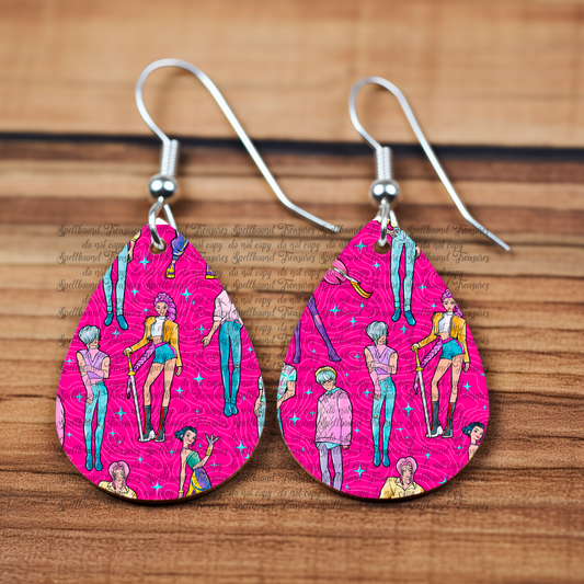 Soda Teardrop Earrings