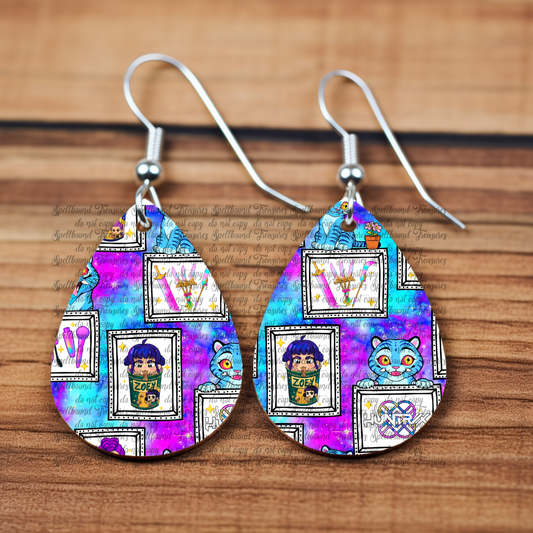 KPDH Frames Teardrop Earrings
