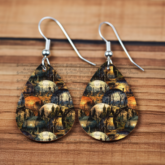Meet Me At The Graveyard Earrings