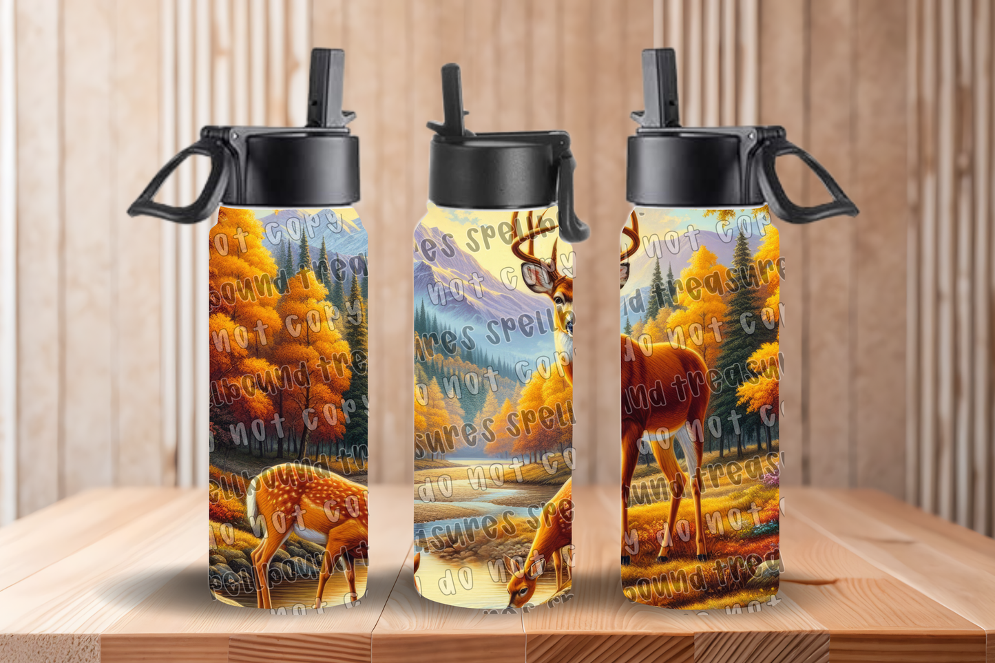 Deer Water Bottle