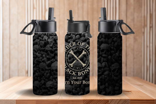 Order of Black Bones Water Bottle