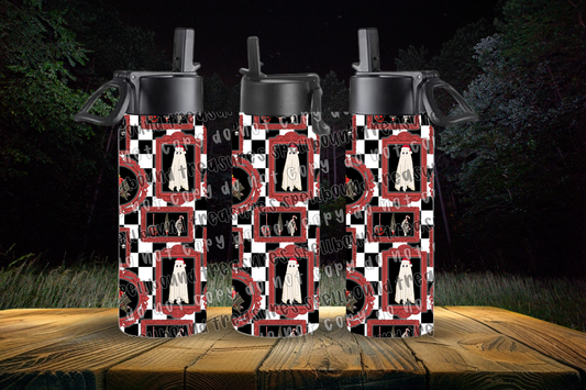 Spookmas Frames Water Bottle