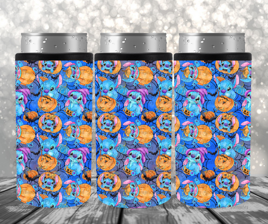 Pumpkin Monster Slim Can Cooler
