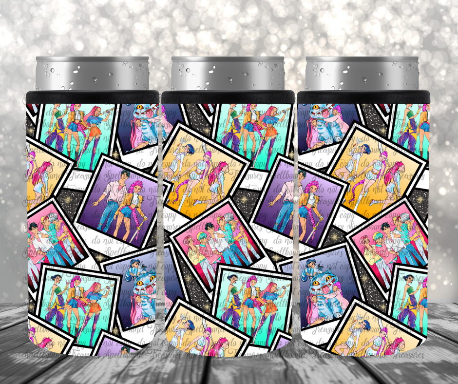 KPDH Polaroids Slim Can Cooler