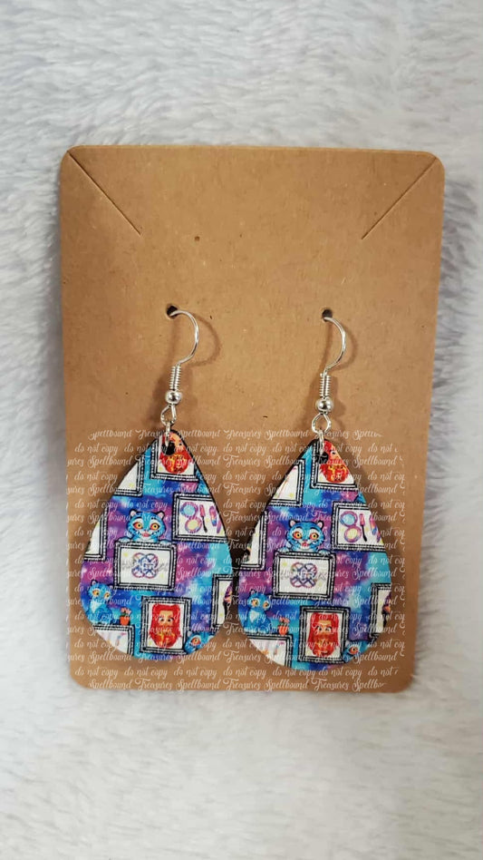 KPDH Frames Teardrop Earrings