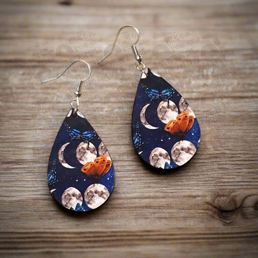 Moths & Moonlight Earrings