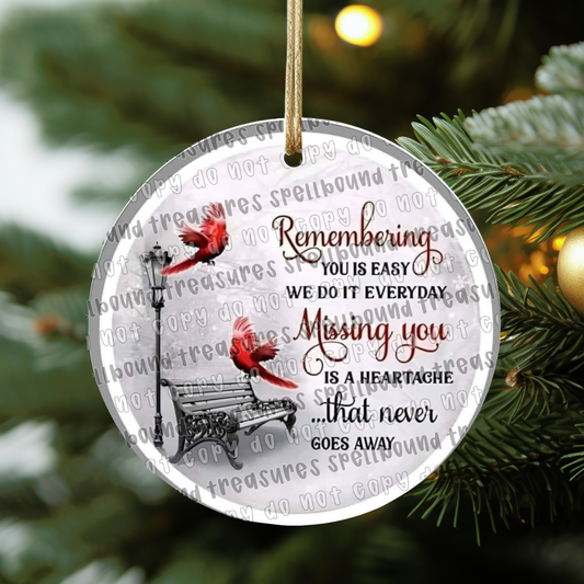 Memorial Ornament