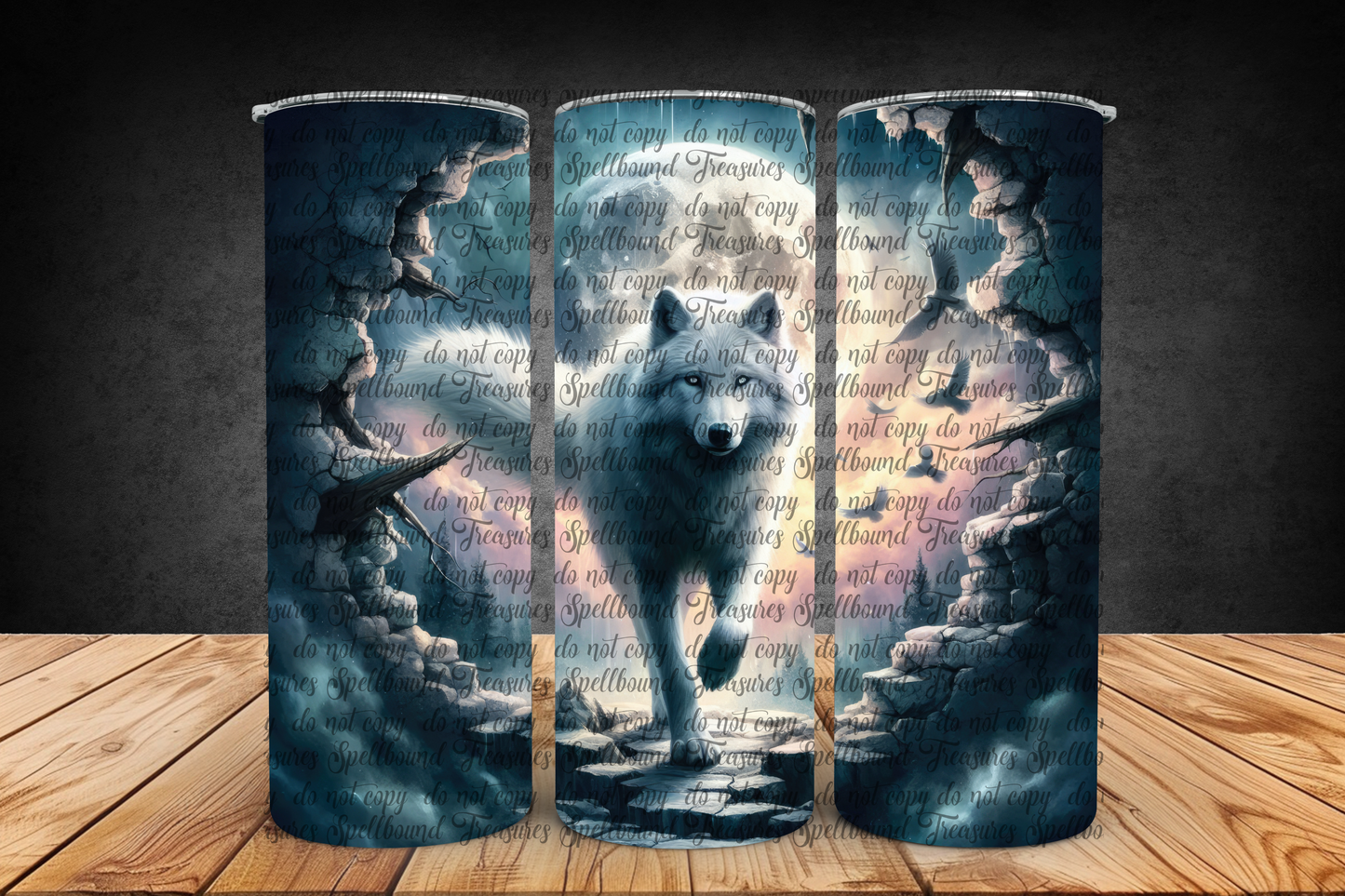White Wolf 20oz Tumbler