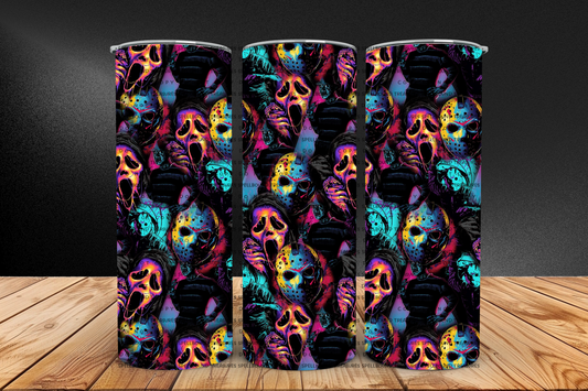 Neon Horror 20oz Tumbler