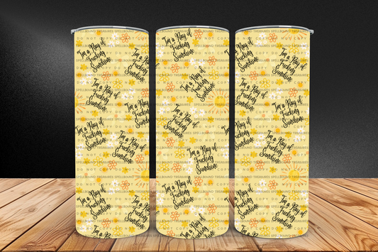Ray of Sunshine 20oz Tumbler