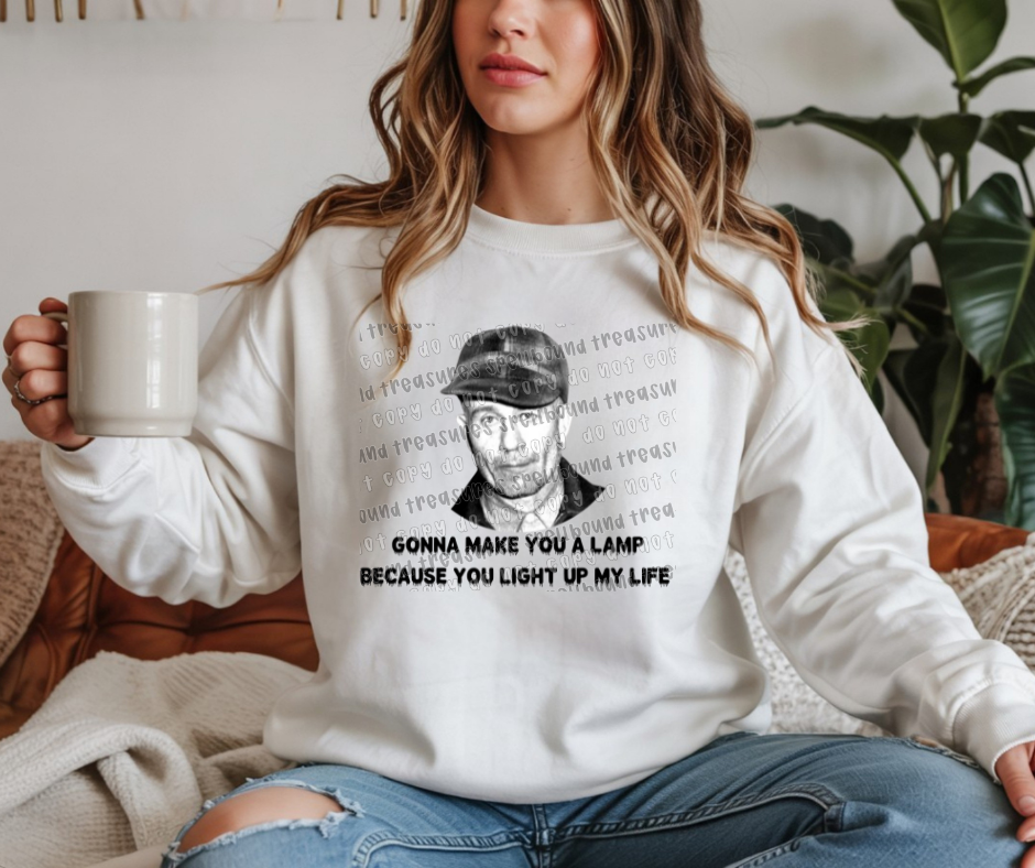 You Light Up My Life Crewneck