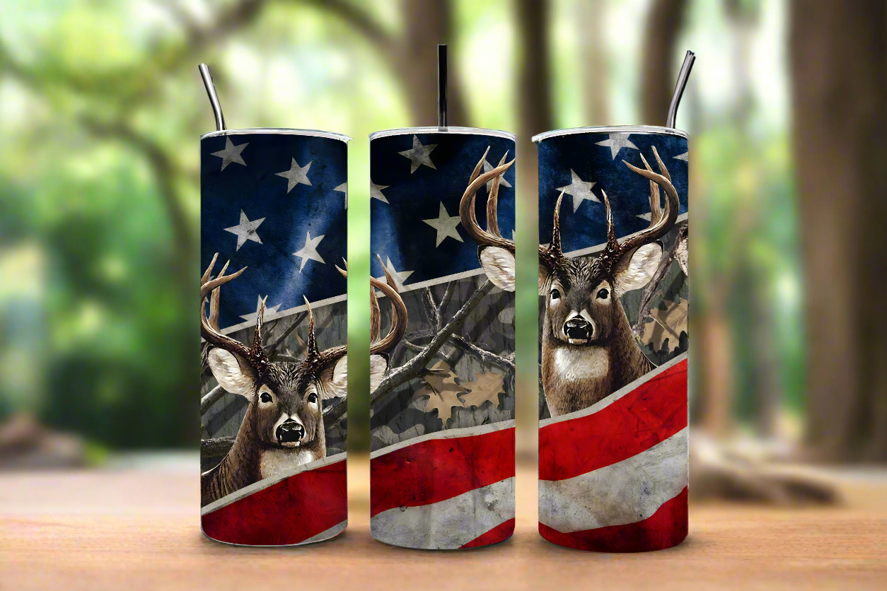 Flag & Deer