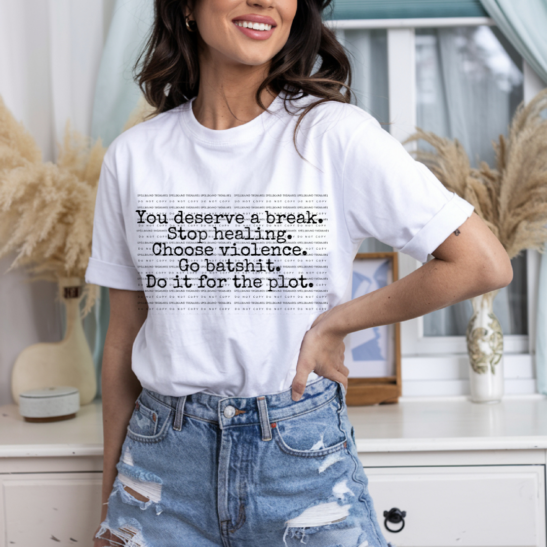 Do It For The Plot Tee