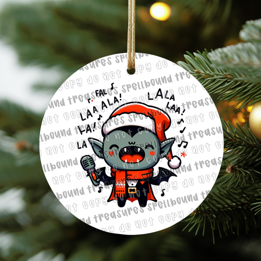 Merry Bat Ornament