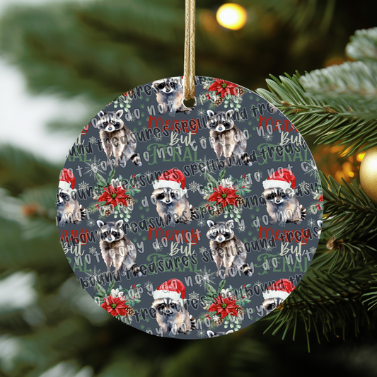 Merry But Feral Ornament