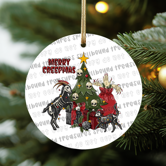 Merry Creepmas Ornament