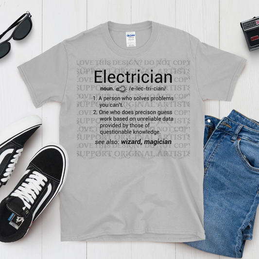 Electrician Definition Tee