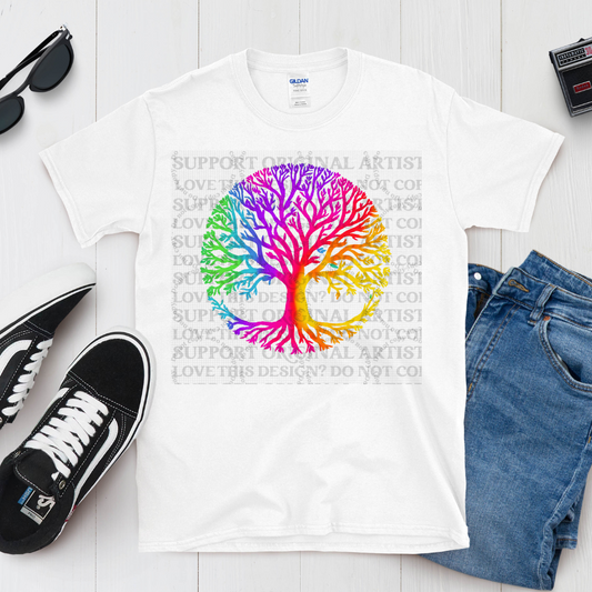 Rainbow Tree Tee