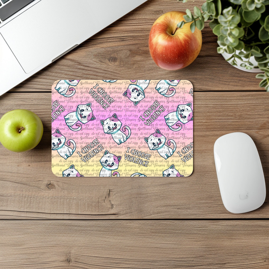 Danger Kitty Mouse Pad
