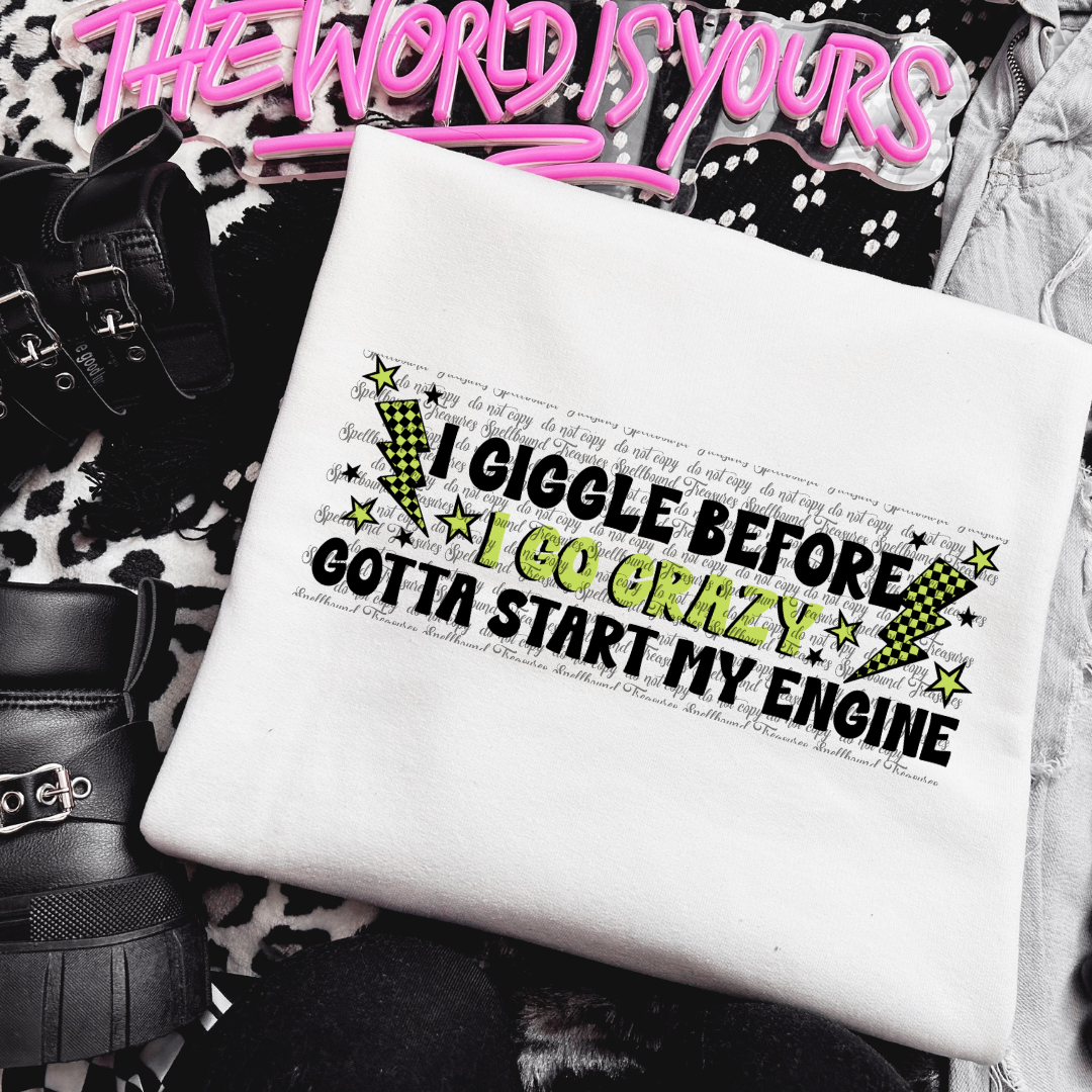 Start My Engine Tee