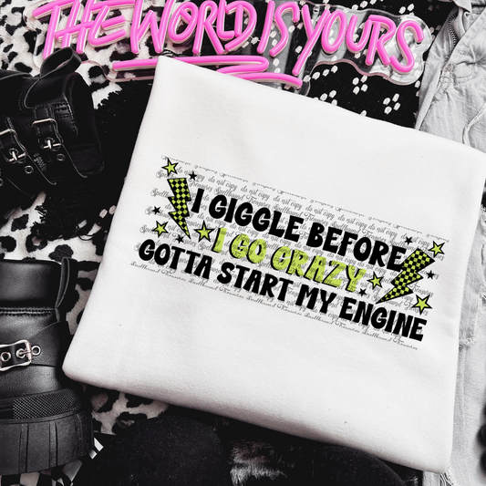 Start My Engine Tee