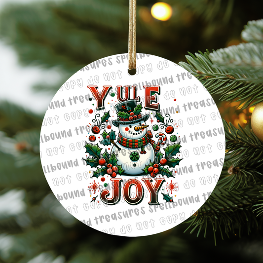 Yule Joy Ornament